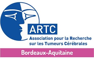 Logo ARTC Bordeaux-Aquitaine - Association pour la recherche sur les tumeurs cérébrales Logo ARTC Bordeaux-Aquitaine